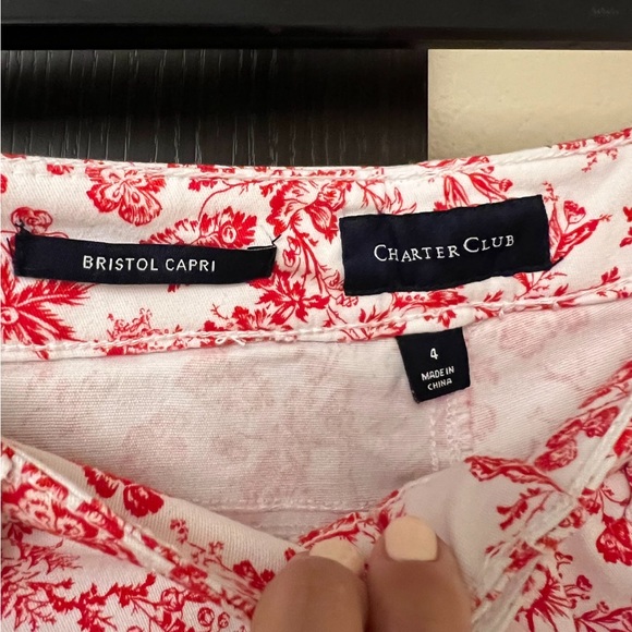 NWT Charter Club Bristol Capri - Picture 3 of 4